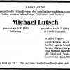 Lutsch Michael 1923-1994 Todesanzeige